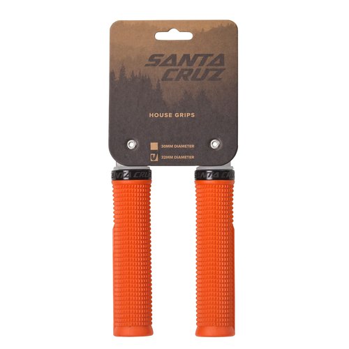 Santa Cruz House Grips - Orange - 32mm