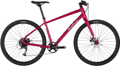 Salsa Cycles Inc. Salsa Journeyer Flat Bar Acolyte 650B - Red - Large