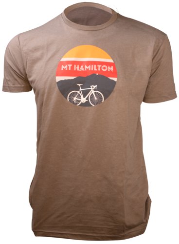 Mike's Bikes Ride Mt. Hamilton T-Shirt - Stone - X-Small