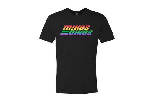 Mike's Bikes T-Shirt - Pride Black - X-Small