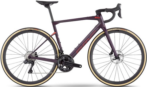 BMC Roadmachine 01 THREE - Violet  Neon Red - 51