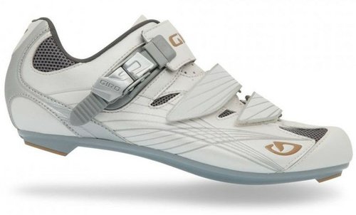 Giro Solara Road Shoes - White Silver - 38