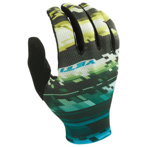 Yeti Enduro Gloves - Turquoise Glitch - X-Large