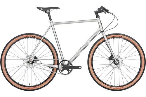 All-city All-City Super Professional Single Speed - Steel Quicksilver - 55
