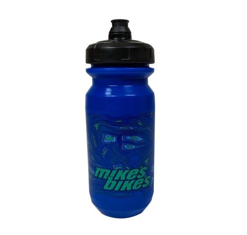 Mike's Bikes Blue Topo Bottle