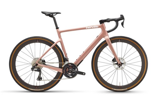 Cervelo Aspero-5 GRX RX815 Di2 - Rose Champagne - 54