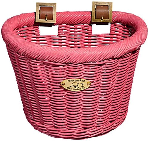 Nantucket Bike Basket Co. Nantucket Bike Basket Co. Gull and Buoy Kids Basket - Pink