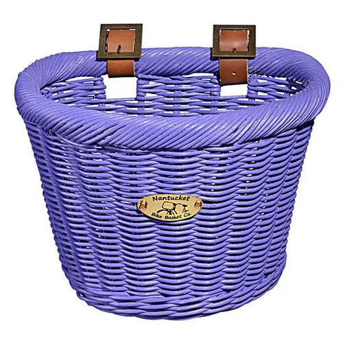 Nantucket Bike Basket Co. Nantucket Bike Basket Co. Gull and Buoy Kids Basket - Purple