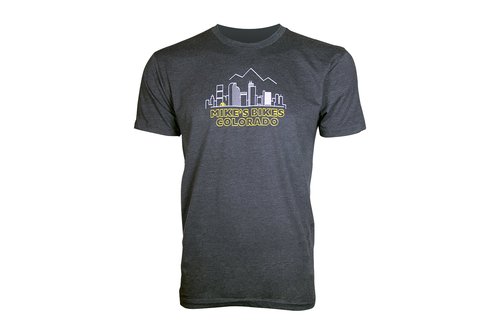 Mike's Bikes Colorado T-Shirt - Grey Sunset - X-Small