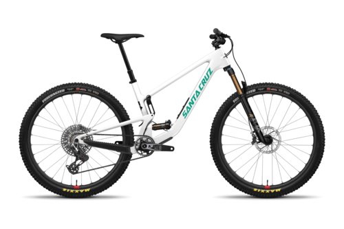 Santa Cruz Tallboy 5 CC X0 AXS Reserve 2024 - White - X-Small