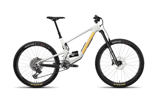 Santa Cruz Bronson 4 CC X0 AXS 27.5 2024 - Gloss Chalk White - X-Small