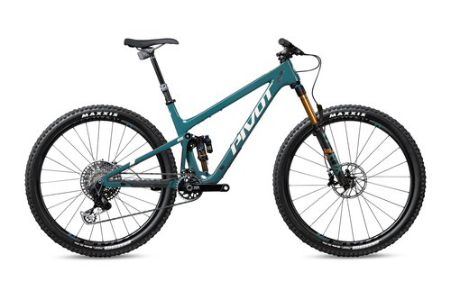 Pivot Trail 429 Team XX Transmission Enduro Carbon Wheels - Willow Green - Large