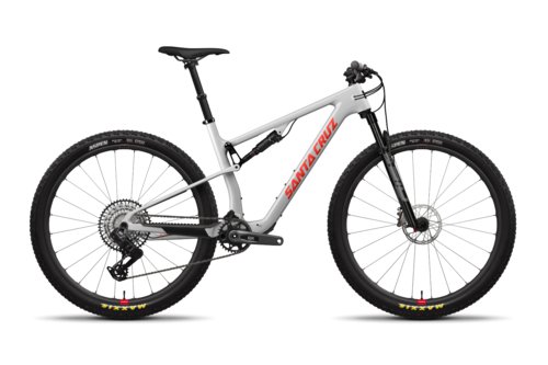 Santa Cruz Blur 4 C GX AXS Reserve - Matte Silver - X-Large