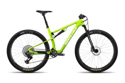 Santa Cruz Blur 4 C GX AXS 2024 - Gloss Spring Green - Medium