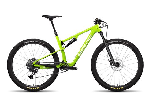 Santa Cruz Blur 4 C R TR - Gloss Spring Green - Small