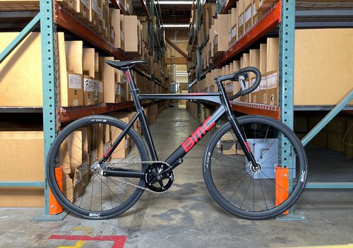 BMC Trackmachine AL ONE Blem - Black  Red - Large