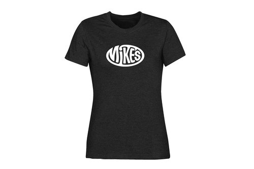 Mike's Bikes Retro T-Shirt Womens - Black - Small