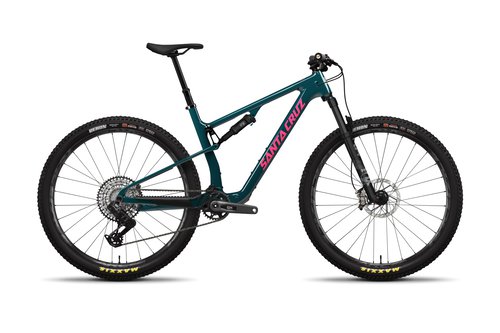 Santa Cruz Blur 4 C GX AXS TR - Gloss Dark Teal - Small