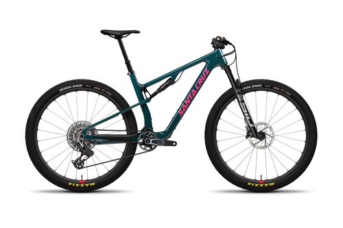 Santa Cruz Blur 4 CC X0 AXS Reserve - Gloss Dark Teal - Medium