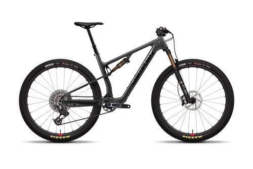 Santa Cruz Blur 4 CC X0 AXS Reserve TR - Matte Carbon - Large