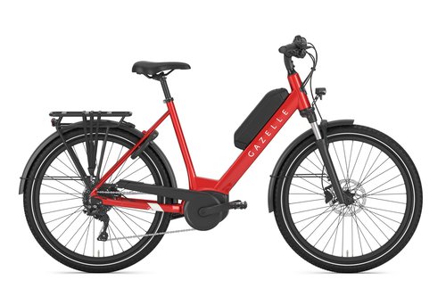 Gazelle Medeo T9 HMB Low-Step - Champion Red - 55