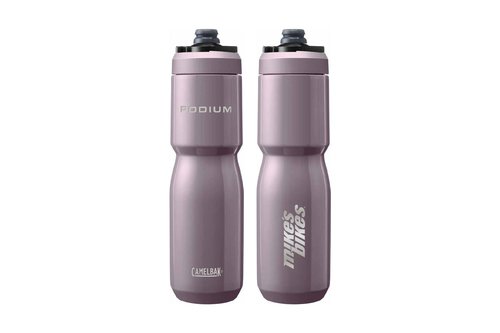 Mike's Bikes Podium Steel Bottle - Violet - 18oz