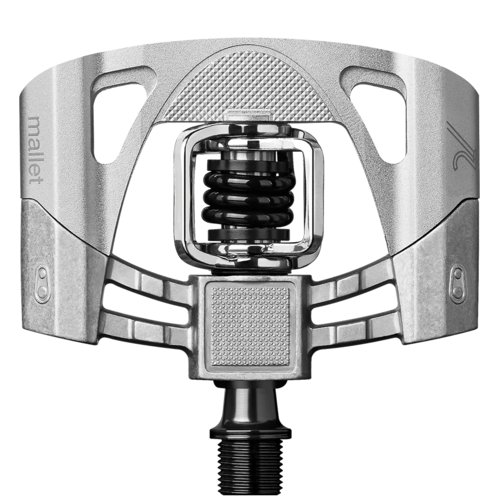 Crank Bros Mallet 2 Pedals - Raw Silver