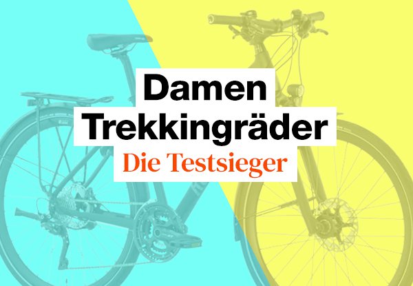 Die besten Damen Trekkingräder im Test.