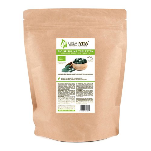 Greatvita Bio Spirulina Tabletten