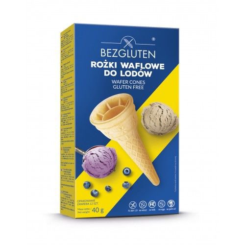 Bezgluten Eistüten Tulips