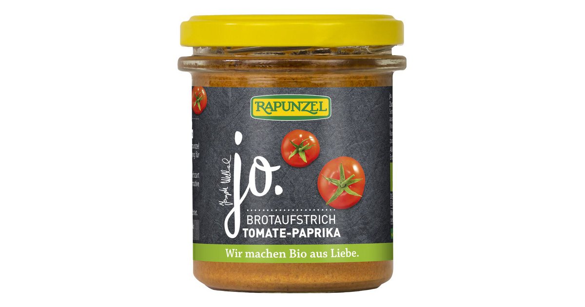 Rapunzel - jo. Brotaufstrich Tomate-Paprika
