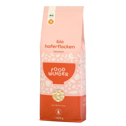 Foodwunder Bio Haferflocken Kleinblatt