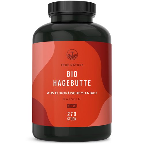 True Nature True Nature® Bio Hagebutten Kapseln (650 mg)