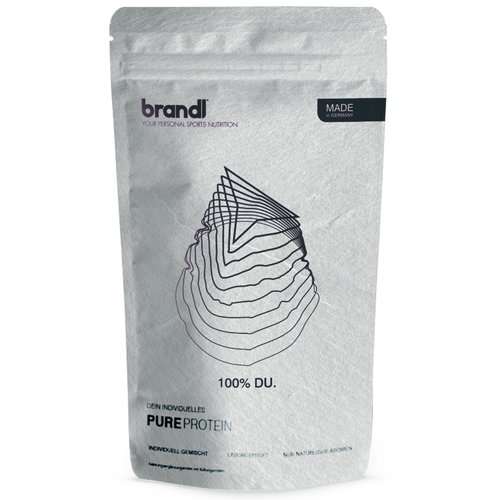 Brandl brandl® Protein Vegan ohne künstliche Süßungsmittel | Premium veganes Eiweißpulver 4 vegane Quellen