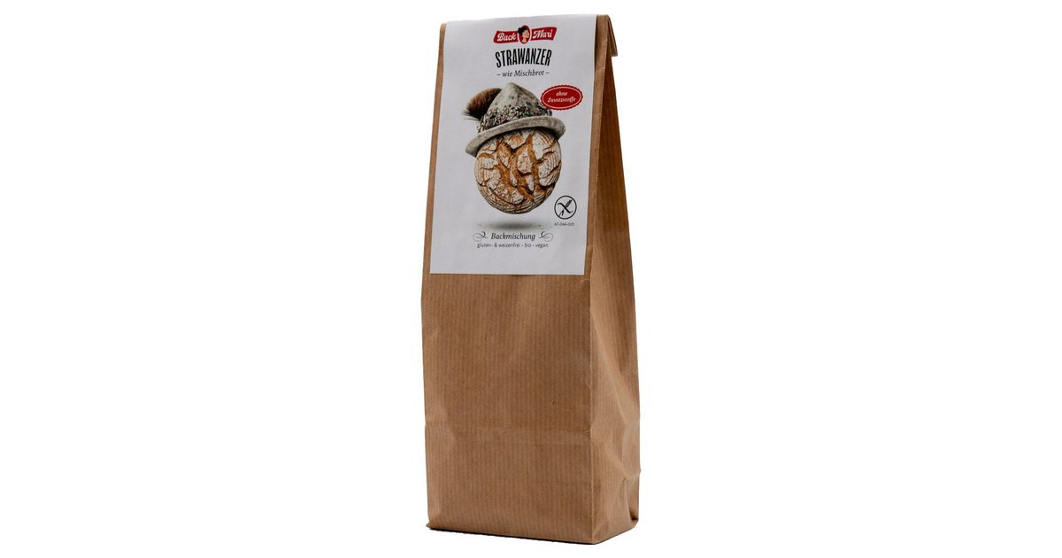 Backmari Strawanzer Mischbrot Backmix glutenfrei