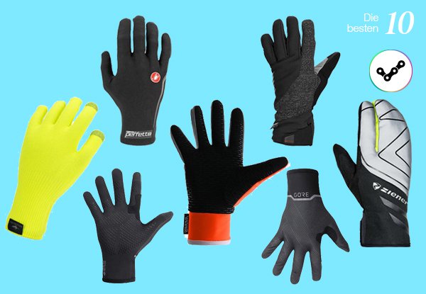 Die besten Winter Fahrrad Handschuhe für 2024.